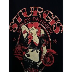 Sturgis South Dakota HARLEY DAVIDSON black 3XL T shirt Girl